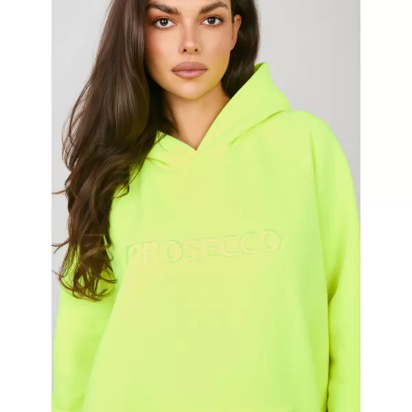  Dámská mikina RUE PARIS RV-BL-A1034.30 FLUO YELLOW 
