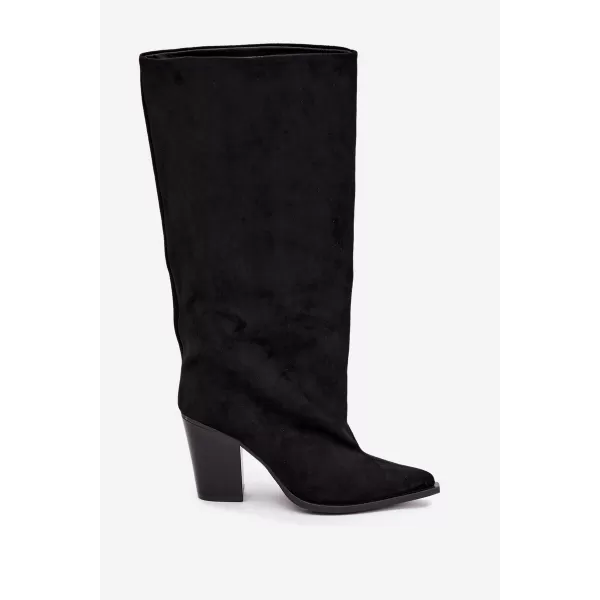  Dámské kozačky BOTO 2576A BLACK 