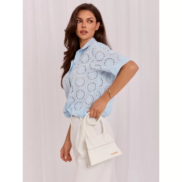  Dámská košile LAKERTA LK-KS-510284.76 LIGHT BLUE 