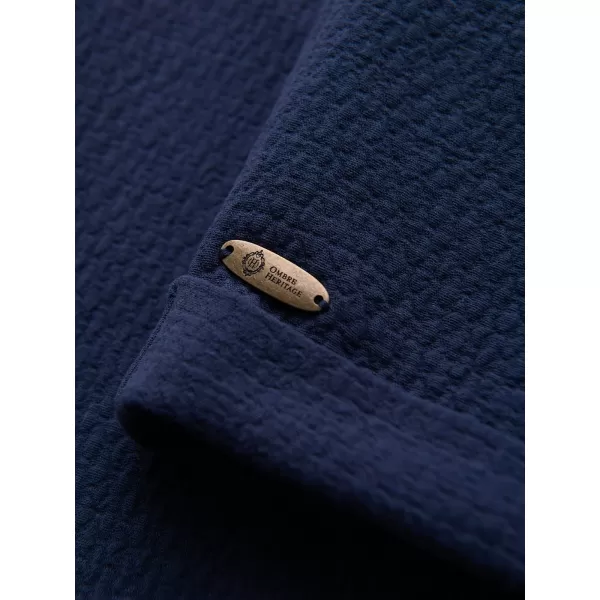  Pánské kraťasy OMBRE OM-SRCS-0207 NAVY BLUE 