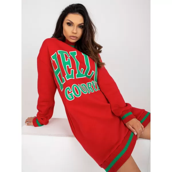  Dámská mikina MY RED LIPS EM-BL-775.64 RED 