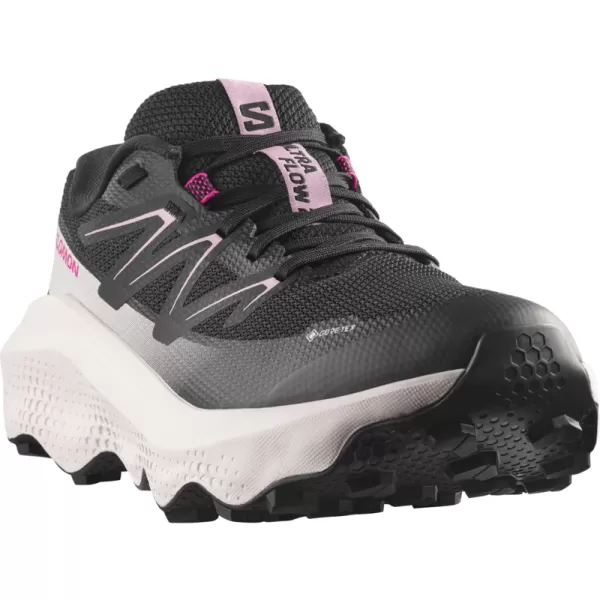  Dámské boty SALOMON ULTRA FLOW 2 GORE-TEX L49299500 BLACK/DAWN PINK/VANILLA ICE 