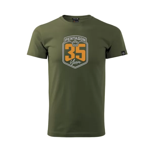  Pánské triko PENTAGON PRIME T-SHIRT ANNIVERSARY K09061-AN BLACK 