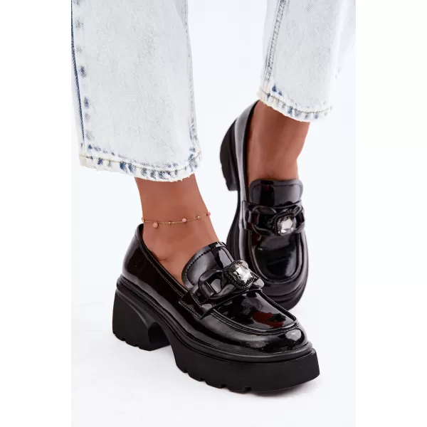  Dámské polobotky ARTIKER 55C1069 BLACK 