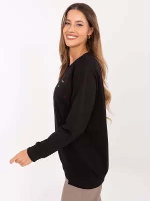 Dámská halenka RELEVANCE RV-BZ-A876.52 NOIRE