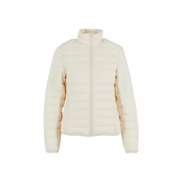  Dámská prošívaná bunda URBAN CLASSICS TB8711-02903 WHITE SAND 
