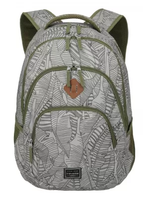 Batoh TRAVELITE BASICS BACKPACK PRINT PRINT GREY