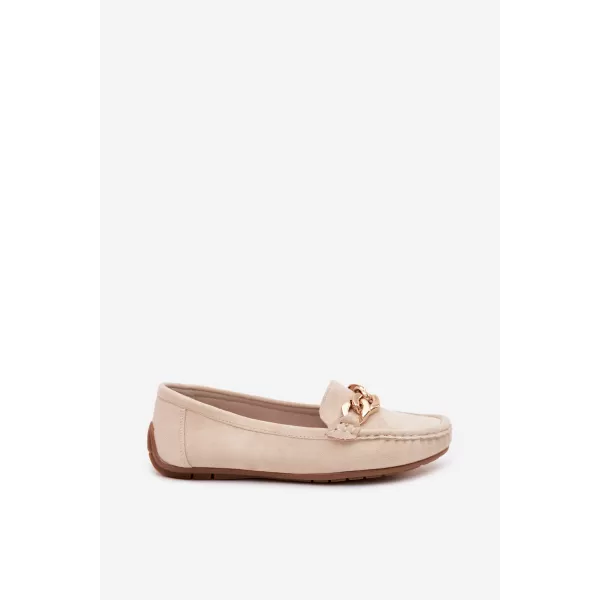  Dámské mokasíny BOTO XA011 BEIGE 