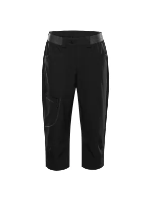 Dámské capri kalhoty ALPINE PRO WEDERA 2 BLACK