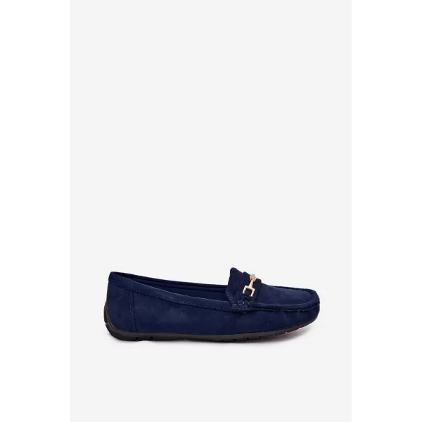  Dámské mokasíny BOTO FT247 NAVY BLUE 