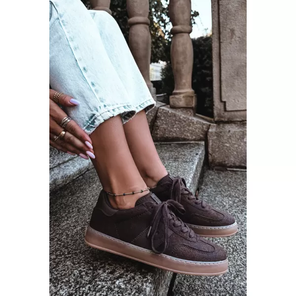  Dámské boty BIG STAR SHOES UU274397 CHOCOLATE 