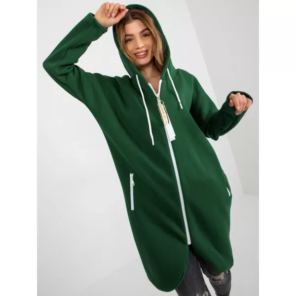  Dámská mikina RELEVANCE RV-BL-4742.20P DARK GREEN 