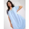 Dámské šaty ITALY MODA DHJ-SK-0123.60P LIGHT BLUE