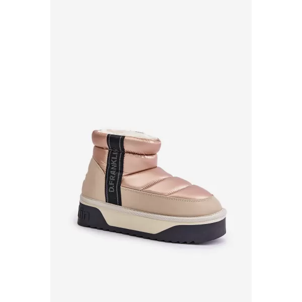  Dámské sněhule D.FRANKLIN DFSH371010 BEIGE 