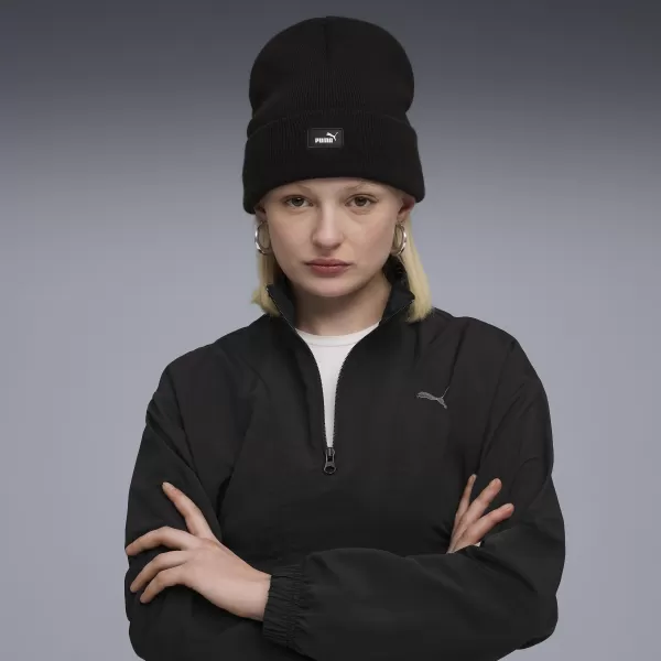  Čepice PUMA ESS MID CROWN BEANIE 02640004 PUMA BLACK 
