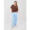 Dámské kalhoty FACTORY PRICE IT-SP-9987.16 LIGHT BLUE