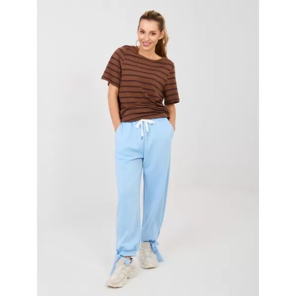 Dámské kalhoty FACTORY PRICE IT-SP-9987.16 LIGHT BLUE 