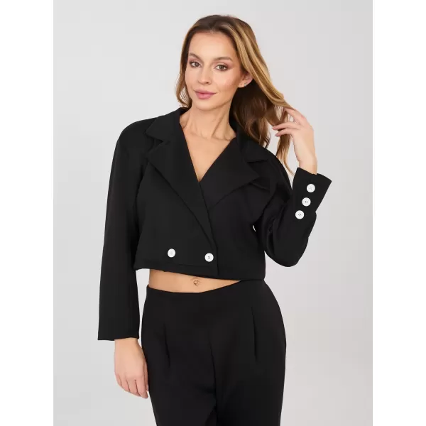  Dámský komplet RUE PARIS IT-KMPL-22255.70 BLACK 