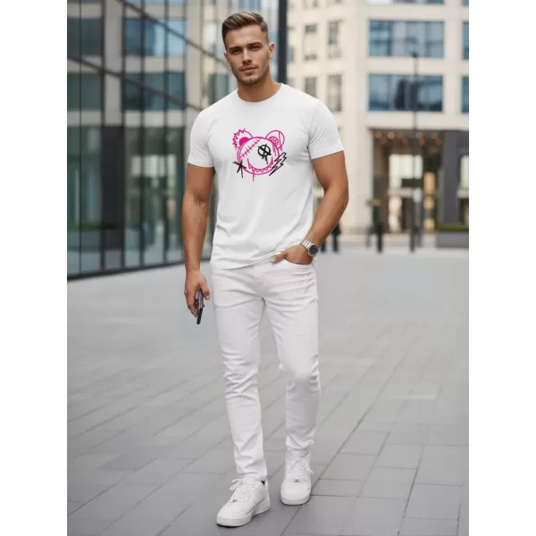  Pánské triko DSTREET BÍLÁ 