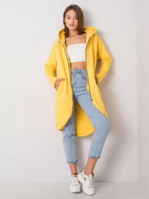 Dámská mikina RUE PARIS RV-BL-4858-1.99P YELLOW