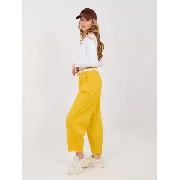  Dámské kalhoty ITALY MODA IT-SP-FL10125.80 YELLOW 