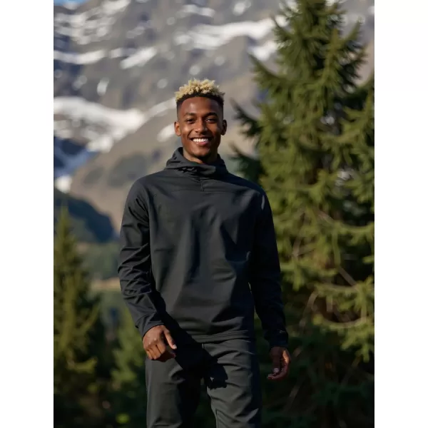  Pánská rychleschnoucí mikina ALPINE PRO ROLT 2 BLACK 