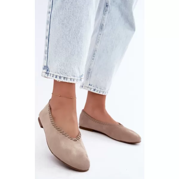  Dámské baleríny BOTO 9897 KHAKI 