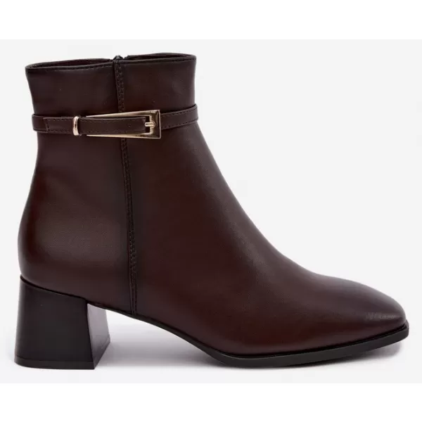 Dámské boty SERGIO LEONE BT-34-S DARK BROWN 