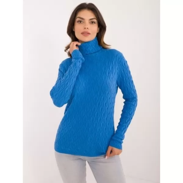  Dámský svetr WOOL FASHION ITALIA AT-SW-2334-2.61 BLUE 