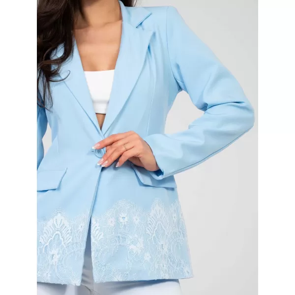 Dámská bunda FACTORY PRICE IT-MA-60128.01 LIGHT BLUE 