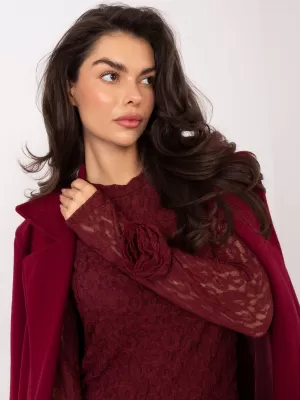 Dámské šaty ITALY MODA IT-SK-9913.30 BURGUNDY