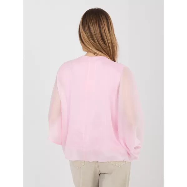  Dámská halenka ITALY MODA IT-BZ-18868.81 BRIGHT PINK 