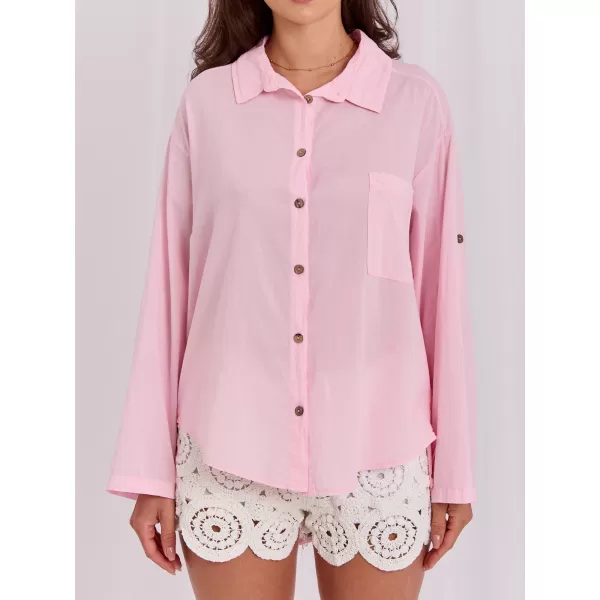  Dámská košile FACTORY PRICE IT-KS-6704.25 BRIGHT PINK 