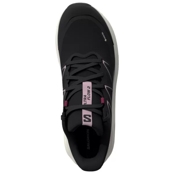  Dámské boty SALOMON ULTRA FLOW 2 GORE-TEX L49299500 BLACK/DAWN PINK/VANILLA ICE 