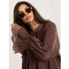 Dámská halenka ITALY MODA MI-BZ-3527.65 DARK BEIGE