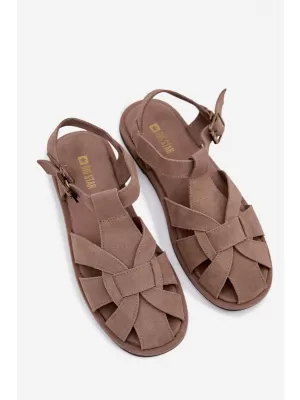 Dámské sandály BIG STAR SHOES TT274250 BEIGE