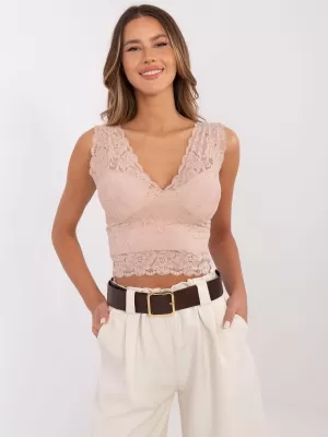 Dámský top SUBLEVEL D16048W02345A BRIGHT PINK