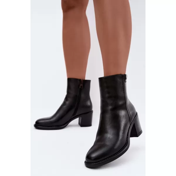  Dámské kozačky VINCEZA 58655 BLACK 