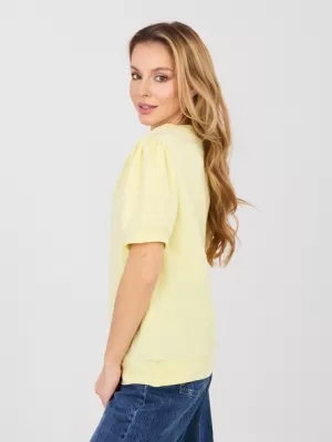 Dámská halenka RUE PARIS RV-BZ-A1184.21 BRIGHT YELLOW