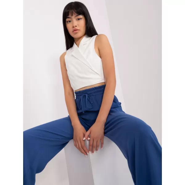 Dámské kalhoty LAKERTA LK-SP-509331.25 DARK BLUE 