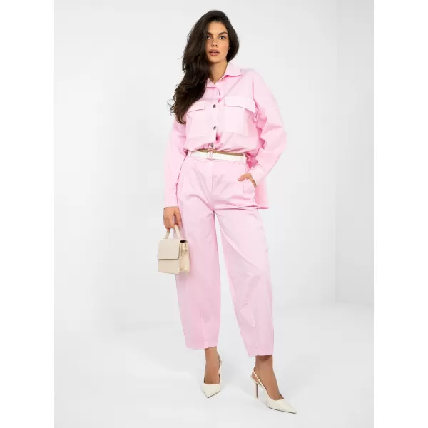  Dámské kalhoty ITALY MODA IT-SP-FL10125.78 BRIGHT PINK 