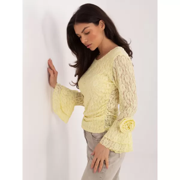  Dámská halenka ITALY MODA IT-BZ-22122.85 BRIGHT YELLOW 