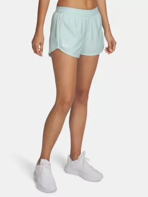 Dámské kraťasy UNDER ARMOUR TECH PLAY UP SHORTS 1389882-703 ZELENÁ