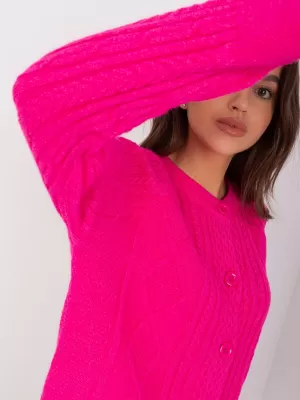 Dámský svetr WOOL FASHION ITALIA AT-SW-2346-2.99P FUCHSIA