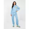 Dámská tepláková souprava RUE PARIS IT-KMPL-22181.29 LIGHT BLUE