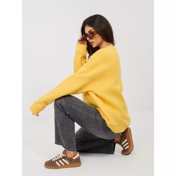  Dámská mikina RUE PARIS RV-BL-A1038.66 YELLOW 