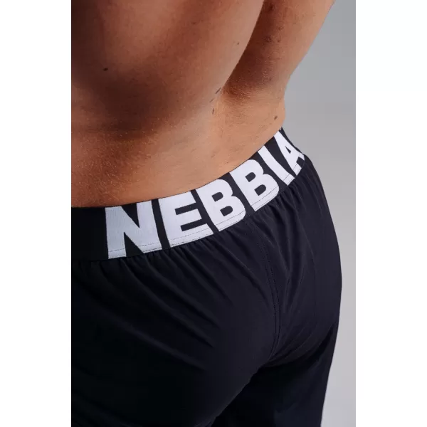  Double-Layer tréninkové šortky NEBBIA PRIMAL 878 BLACK 