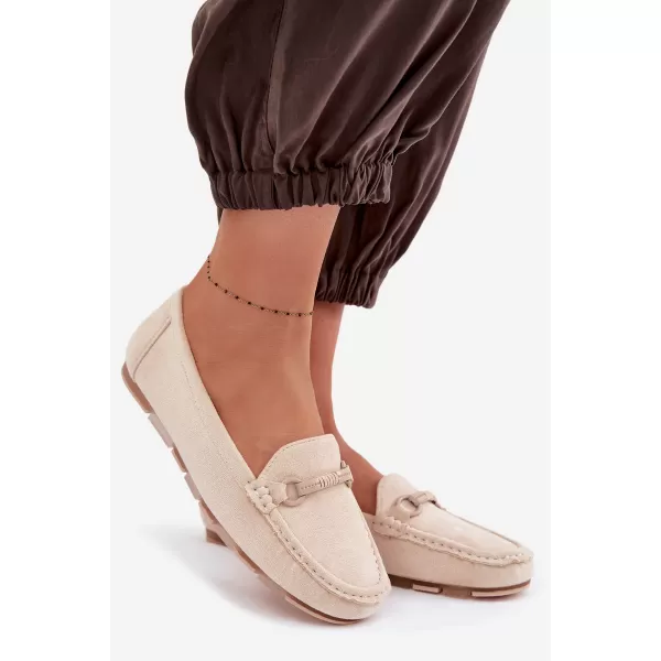  Dámské mokasíny BOTO 6358 BEIGE 
