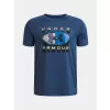 Chlapecké triko UNDER ARMOUR B TECH GRAPHIC SS 6009615-498 MODRÁ
