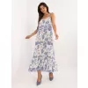Dámské šaty ITALY MODA DHJ-SK-7772.25 WHITE-BLUE